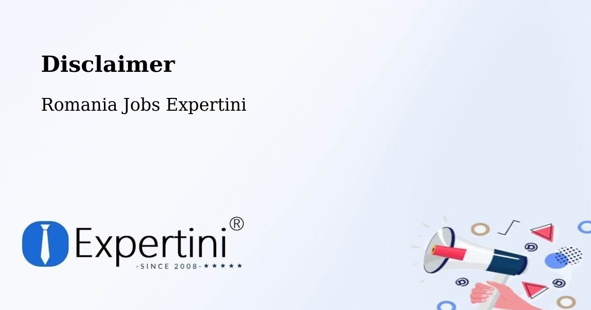 Disclaimer – Comuna Cãmin - Romania Jobs Expertini